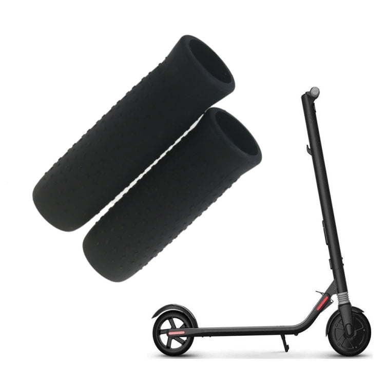 1 Par de Capas de Silicone para Guiador, Para Ninebot ES1/ES2/ES3/ES4 (Cinza), Para Ninebot ES1/ES2/ES3/ES4 (Preto), Para Ninebot G30 MAX (Preto), Para Ninebot G30 MAX (Cinza)