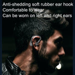Auricular Bluetooth para Negócios com Gancho para Orelha, Ecrã Digital LED, Desportivo para Condução, X5 Standard