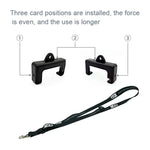 Cordão de Controlo Remoto CQT com Gancho Para DJI Mavic Air 2/2S/Mini 2 /Mini 3 Pro, Estilo:, Corda Fina, Corda Larga, Apenas Fivela