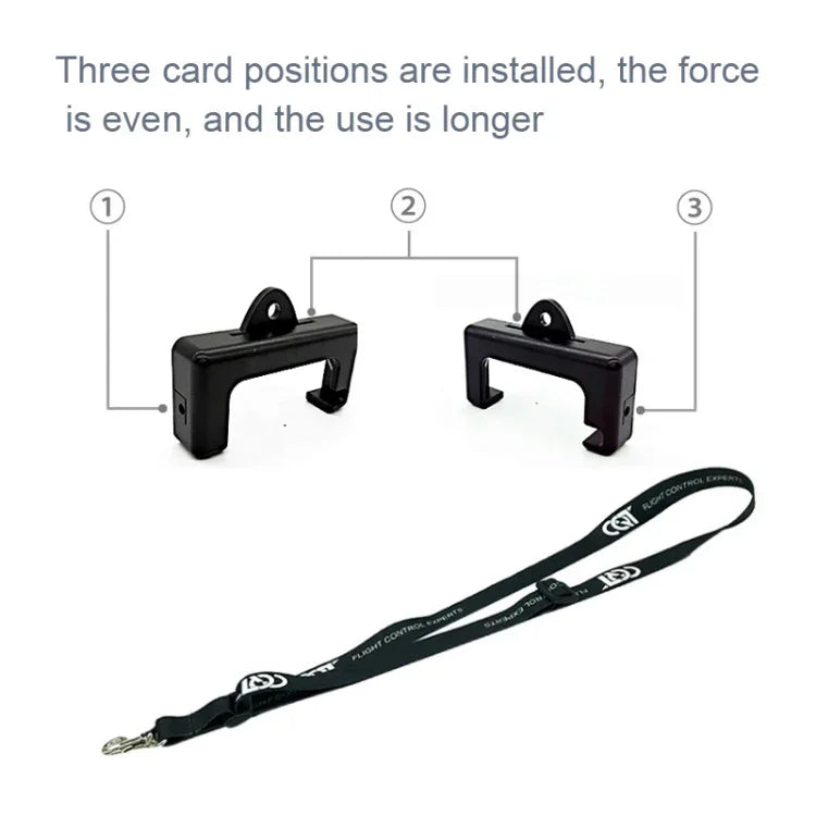 Cordão de Controlo Remoto CQT com Gancho Para DJI Mavic Air 2/2S/Mini 2 /Mini 3 Pro, Estilo:, Corda Fina, Corda Larga, Apenas Fivela