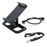 Suporte Extensor para Comando Remoto de Drone para Tablet, com Cordão e Cabo 8 Pinos, com Cordão e Cabo Tipo-C, com Cordão e Cabo Micro USB, com Cordão, Apenas Suporte
