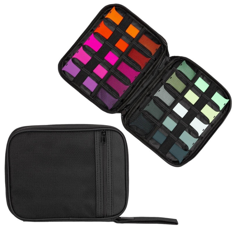 Cabo de Dados com Correia Bolsa de Malha Portátil Bolsa de Armazenamento Portátil Para Apple Watch, Vermelho, Azul, Roxo, Preto, Cinzento, Rosa