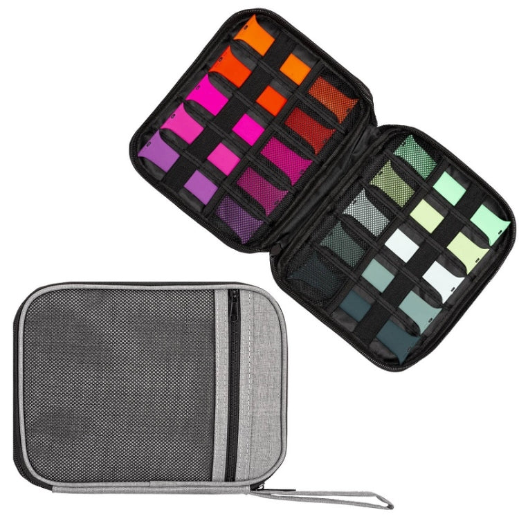 Cabo de Dados com Correia Bolsa de Malha Portátil Bolsa de Armazenamento Portátil Para Apple Watch, Vermelho, Azul, Roxo, Preto, Cinzento, Rosa