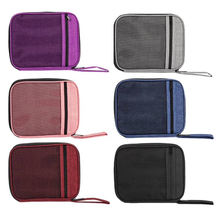 Cabo de Dados com Correia Bolsa de Malha Portátil Bolsa de Armazenamento Portátil Para Apple Watch, Vermelho, Azul, Roxo, Preto, Cinzento, Rosa