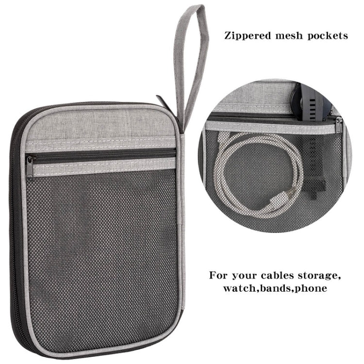 Cabo de Dados com Correia Bolsa de Malha Portátil Bolsa de Armazenamento Portátil Para Apple Watch, Vermelho, Azul, Roxo, Preto, Cinzento, Rosa