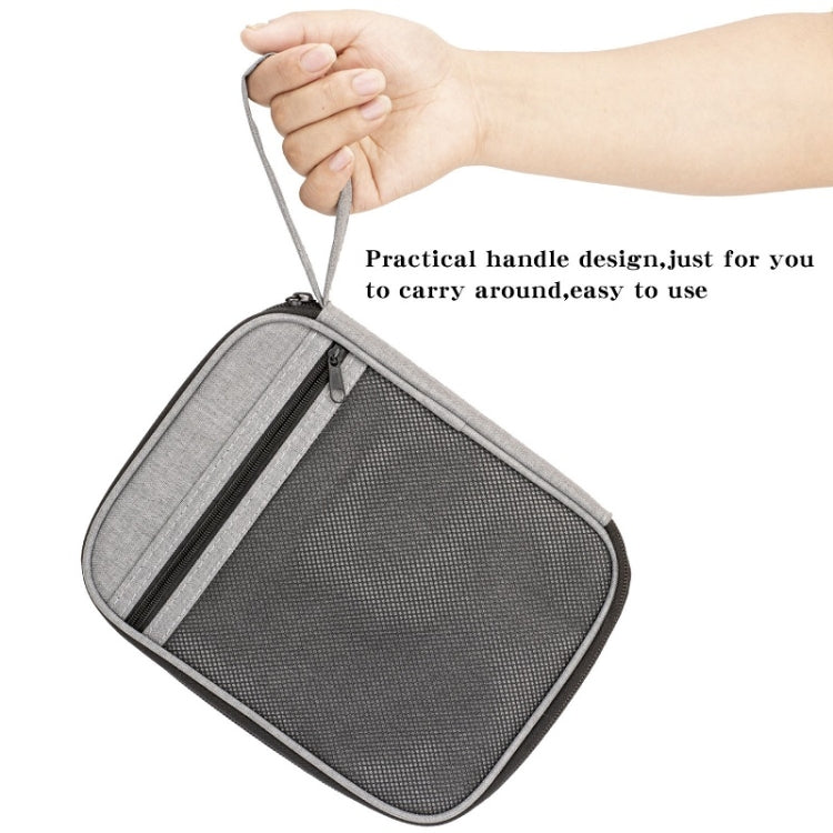 Cabo de Dados com Correia Bolsa de Malha Portátil Bolsa de Armazenamento Portátil Para Apple Watch, Vermelho, Azul, Roxo, Preto, Cinzento, Rosa