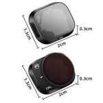 Acessórios de Filtros Ajustáveis em Liga de Alumínio RCSTQ para DJI Mini 3 Pro, Estilo: UV+CPL+ND8+ND16+ND32+ND64 6 em 1, CPL, ND8, ND16, ND32, ND64, Conjunto 4 em 1, Conjunto 6 em 1