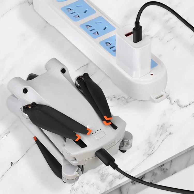 Carregador RCSTQ Drone 30W com Dupla Porta de Nitreto de Gálio para DJI Mini 2/Mini 3 Pro, Carregador de Nitreto de Gálio para DJI Mini 2