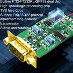 Conversor Industrial USB para RS485/422 DTECH DT-5019, Adaptador de Comunicação Serial, DT-5019 1,2m