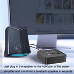 Receptor e Transmissor Bluetooth NFC AFK-A10 para Altifalante de Carro AUX