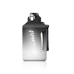 Large Capacity Gradient Straw Cup Sports Bottle With Scale, 1500ml, 2300ml, 3800ml