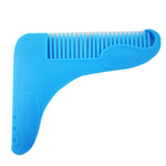 5PCS Pente Modelo para Barba em Forma de Barba Entrega de Cor Aleatória, Estilo:, Forma L, Forma Z