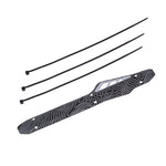 ZTTO 2 Peças de Guarda-Corrente de Plástico para Bicicleta de Montanha, Laranja, Verde, Preto
