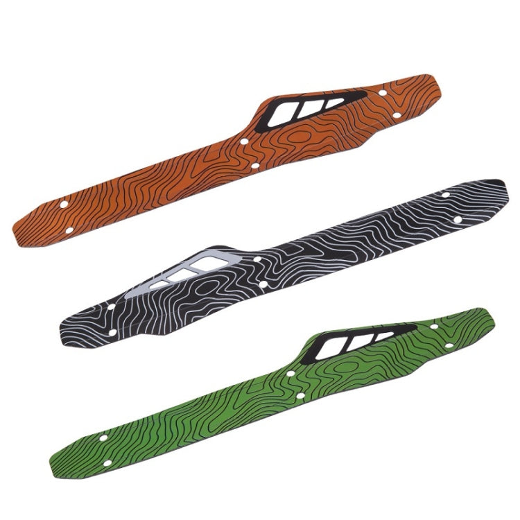 ZTTO 2 Peças de Guarda-Corrente de Plástico para Bicicleta de Montanha, Laranja, Verde, Preto