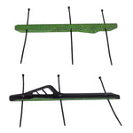 ZTTO 2 Peças de Guarda-Corrente de Plástico para Bicicleta de Montanha, Laranja, Verde, Preto