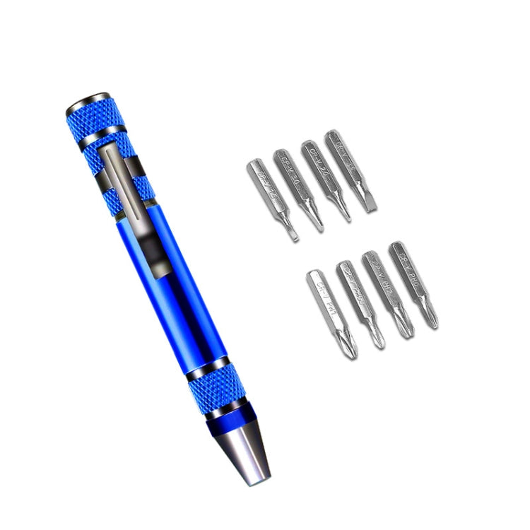 Chave de Fendas 8 em 1 em Liga de Alumínio Caneta de Desmontagem Combinada para Reparação, 8 em 1 Azul, 8 em 1 Vermelho, 8 em 1 Prateado