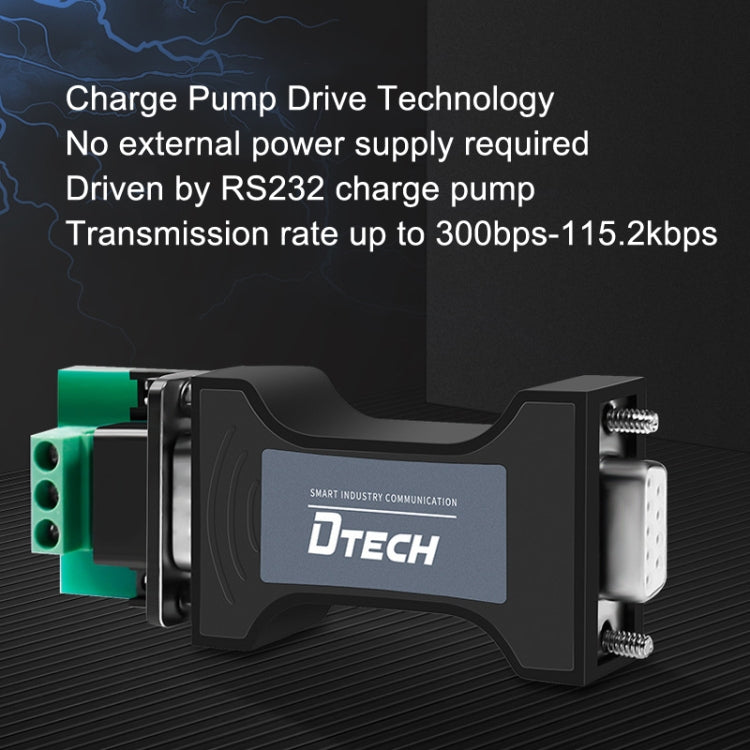 Módulo Porta Serial RS232 para TTL DTECH DT-9005 Sem Fonte de Alimentação, Módulo 3,3V, Módulo 5V