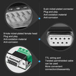 Módulo Porta Serial RS232 para TTL DTECH DT-9005 Sem Fonte de Alimentação, Módulo 3,3V, Módulo 5V