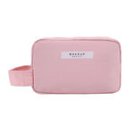 Bolsa de Armazenamento Cosmética Multifuncional Portátil de Grande Capacidade para Viagem, Rosa Bonito (Pequeno)