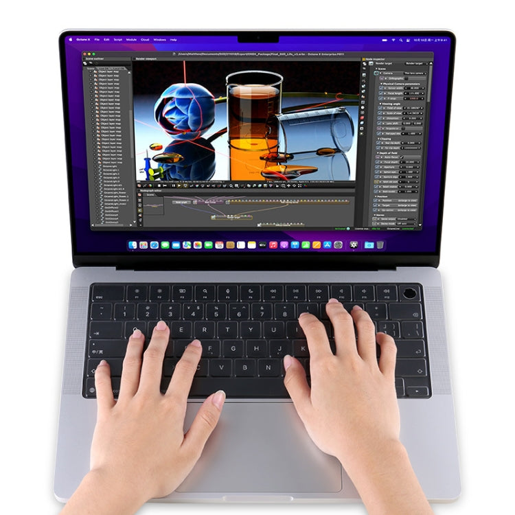 Película Impermeável para Teclado de Portátil JRC, para MacBook Pro 14 A2442