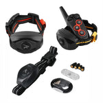 Coleira de Treino para Cães com Controlo Remoto Parar Latidos Automático, 1 Arrastar 1 Vermelho, 1 Arrastar 1 Preto, 1 Arrastar 1 Laranja, 1 Arrastar 2 Vermelho+Laranja