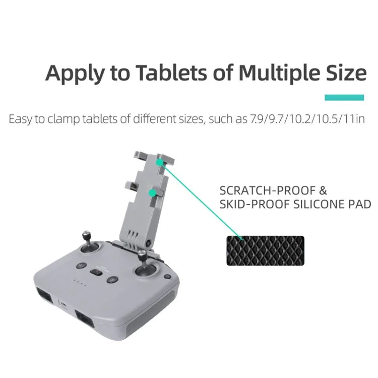 Suporte para Tablet do Comando Remoto Sunnylife para DJI Mini 3 Pro/Mavic 3/Mini 2/Air 2S/Mavic Air 2