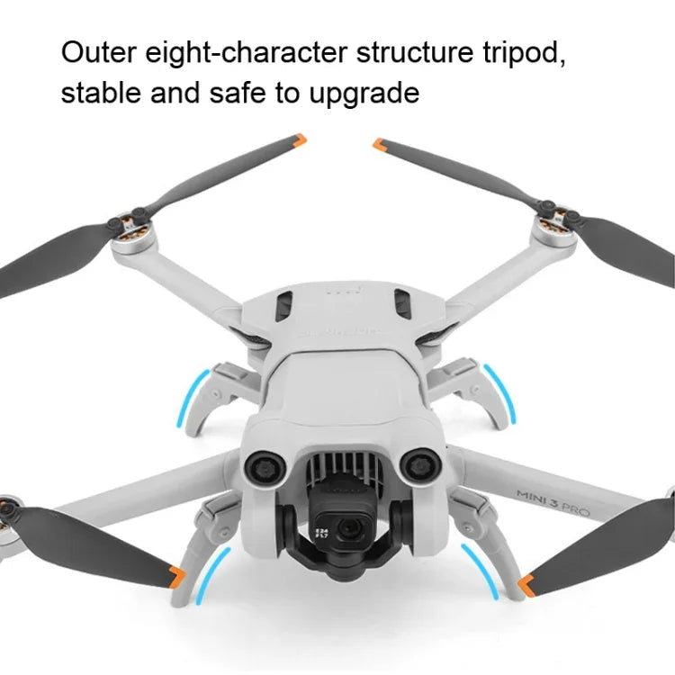Pernas de aterragem dobráveis Sunnylife para DJI Mini 3 Pro, para DJI Mini 3 Pro