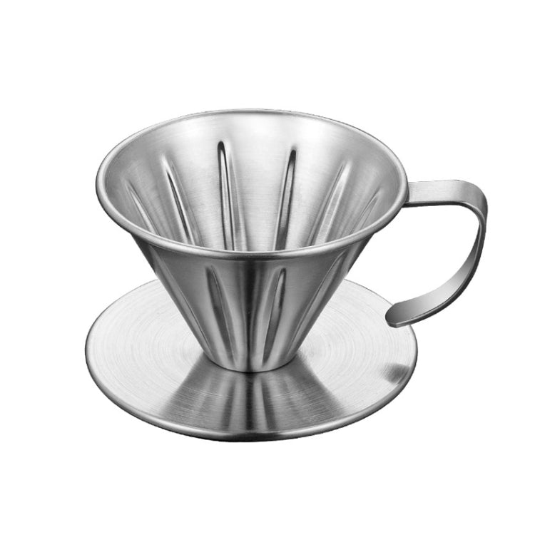 Filtro de Café em Aço Inoxidável de Dupla Camada para Pour-over, Tamanho:, Pequeno