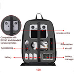 Waterproof Compression Hard Shell Backpack for DJI Mini 3 Pro, For DJI Mini 3 Pro 128 Large, For DJI Mini 3 Pro 127 Small