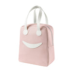 Saco de Almoço Smile com Alças de Pele, Tamanho: S (Verde), S (Verde), S (Rosa), S (Cinza), S (Azul Marinho), S (Amarelo), L (Verde), L (Rosa), L (Cinza), L (Azul Marinho), L (Amarelo)