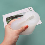 Molde de Silicone em Forma de Coração com Asas de Anjo para Cozedura, Gelado, Vela, Aromaterapia, L, S