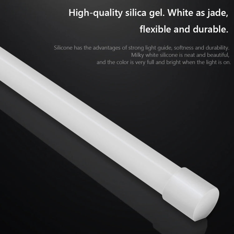 Barra de Luz ARGB para Caixa, Tira de LED Decorativa de Silicone para Computador, Y360 Redonda