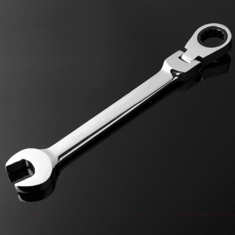 Chave de Catraca Combinada com Cabeça Flexível Ferramenta de Catraca de Dupla Utilização, 6mm, 7mm, 9mm, 11mm, 16mm, 24mm, 18mm, 20mm, 21mm, 22mm, 23mm