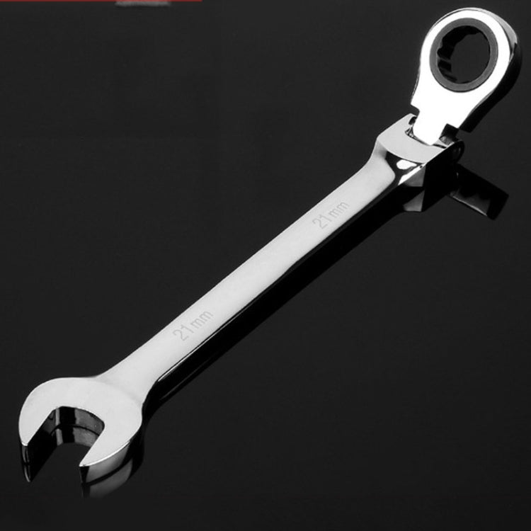 Chave de Catraca Combinada com Cabeça Flexível Ferramenta de Catraca de Dupla Utilização, 6mm, 7mm, 9mm, 11mm, 16mm, 24mm, 18mm, 20mm, 21mm, 22mm, 23mm