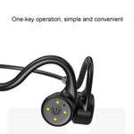 Auricular Bluetooth de Condução Óssea com Carregamento Magnético X5