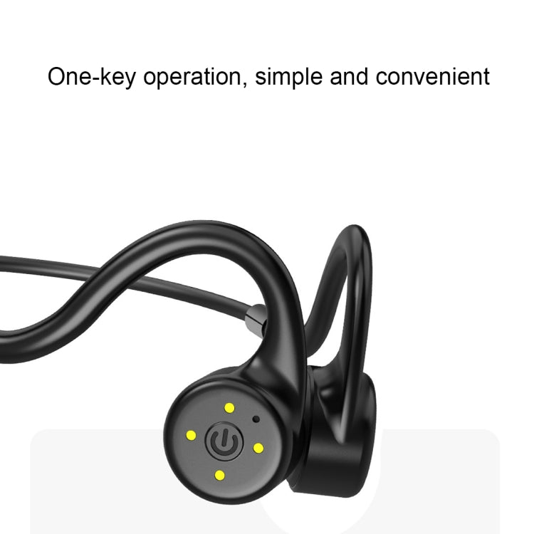 Auricular Bluetooth de Condução Óssea com Carregamento Magnético X5
