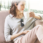 Auricular Bluetooth de Condução Óssea com Carregamento Magnético X5