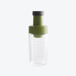 Frasco Quantitativo para Controlo de Açúcar, Pote de Açúcar, Frasco de Temperos Selado à Prova de Pó com Tampa, Branco, Verde, Laranja, Amarelo