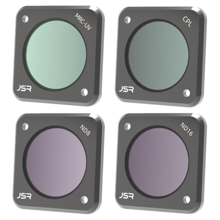 Filtros JUNESTAR para Câmara de Ação DJI Action 2, Estilo:, CPL, ND4, ND8, ND16, ND32, ND64, ND1000, ND8PL, ND64PL, Macro 10X, Noite, Estrela, CS-3IN1, CS-4in1, CS-4in1 (NDPL), CS-6IN1, CS-8in1