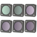Filtros JUNESTAR para Câmara de Ação DJI Action 2, Estilo:, CPL, ND4, ND8, ND16, ND32, ND64, ND1000, ND8PL, ND64PL, Macro 10X, Noite, Estrela, CS-3IN1, CS-4in1, CS-4in1 (NDPL), CS-6IN1, CS-8in1