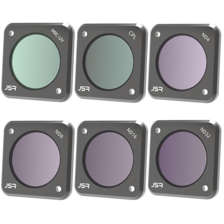 Filtros JUNESTAR para Câmara de Ação DJI Action 2, Estilo:, CPL, ND4, ND8, ND16, ND32, ND64, ND1000, ND8PL, ND64PL, Macro 10X, Noite, Estrela, CS-3IN1, CS-4in1, CS-4in1 (NDPL), CS-6IN1, CS-8in1