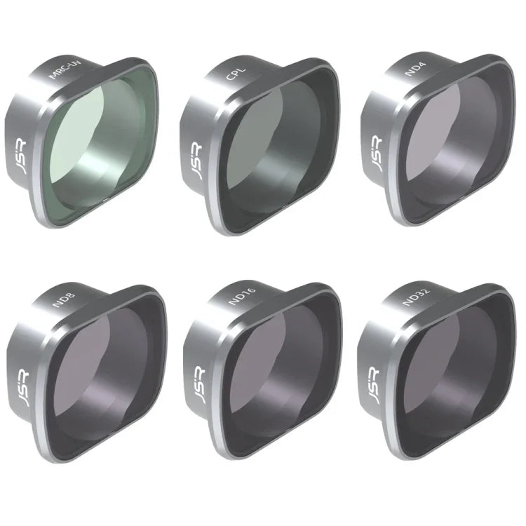 Filtros JUNESTAR para Drone DJI FPV COMBO, Modelo:, MCUV, CPL, ND4, ND8, ND16, ND32, ND64, ND8PL, ND16PL, ND32PL, ND64PL, Noite, Estrela, CPL+ND8+ND16, ND4+ND8+ND16+ND32, ND8/16/32/64PL, UV+CPL+ND4/8/16/32, UV+CPL+ND8/16/32/64+ESTRELA+Noite
