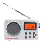 Rádio Retro Portátil SY-8801 com Ecrã LCD HD, SY-8801