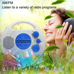 Rádio Portátil Impermeável IPX4 SY-910 AM/FM Duas Ondas, SY-910