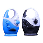 Rádio Portátil Impermeável Sayin SY-950 AM/FM Banda Universal Rádio para Idosos, SY-950 Azul, SY-950 Preto