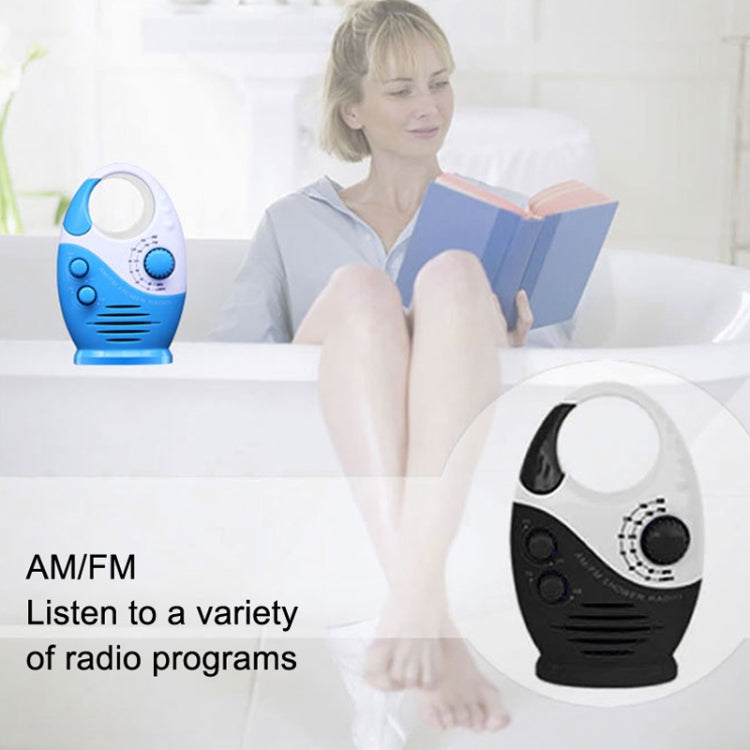 Rádio Portátil Impermeável Sayin SY-950 AM/FM Banda Universal Rádio para Idosos, SY-950 Azul, SY-950 Preto