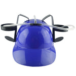 Chapéu para Beber Cerveja Preguiçoso para Festa de Aniversário ao Ar Livre, Capacete para Beber (Vermelho), Capacete para Beber (Azul), Capacete para Beber (Rosa), Capacete para Beber (Amarelo)