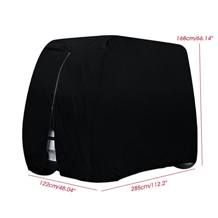 210D Oxford Cloth Golf Cart Cover Scooter Kart Dust Cover, 242 x 122 x 168 cm, 275 x 122 x 168 cm, 285 x 122 x 168cm
