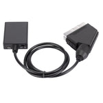 Conversor HDMI para Scart Adaptador de Vídeo HD 1080p, HDMI para SCART 1080P
