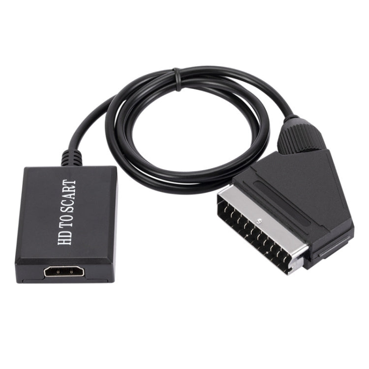 Conversor HDMI para Scart Adaptador de Vídeo HD 1080p, HDMI para SCART 1080P